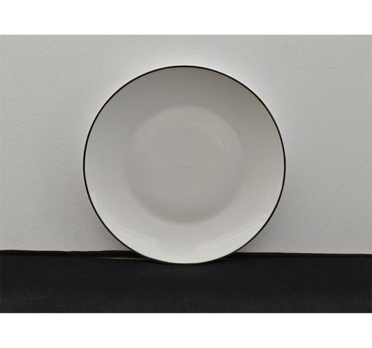 طبق حلوى بيرل نوار، 7.5 بوصة، أبيض، NBC075SR-LIM