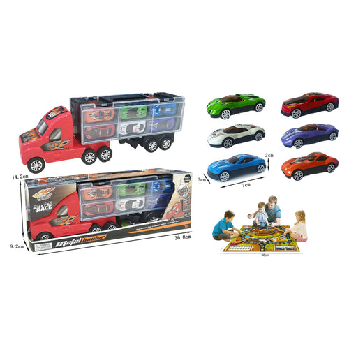 Skid Fusion Die Cast Truck + 6Pcs Pack LA-521