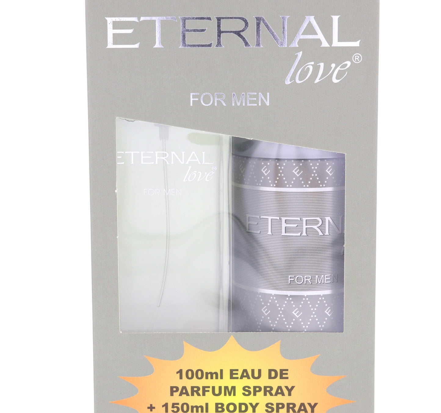 Eternal Love Perfume For Men 100 ml + Deodorant 150 ml Assorted