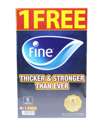 Fine Facial Tissue Value Pack 5 x 130 Sheets