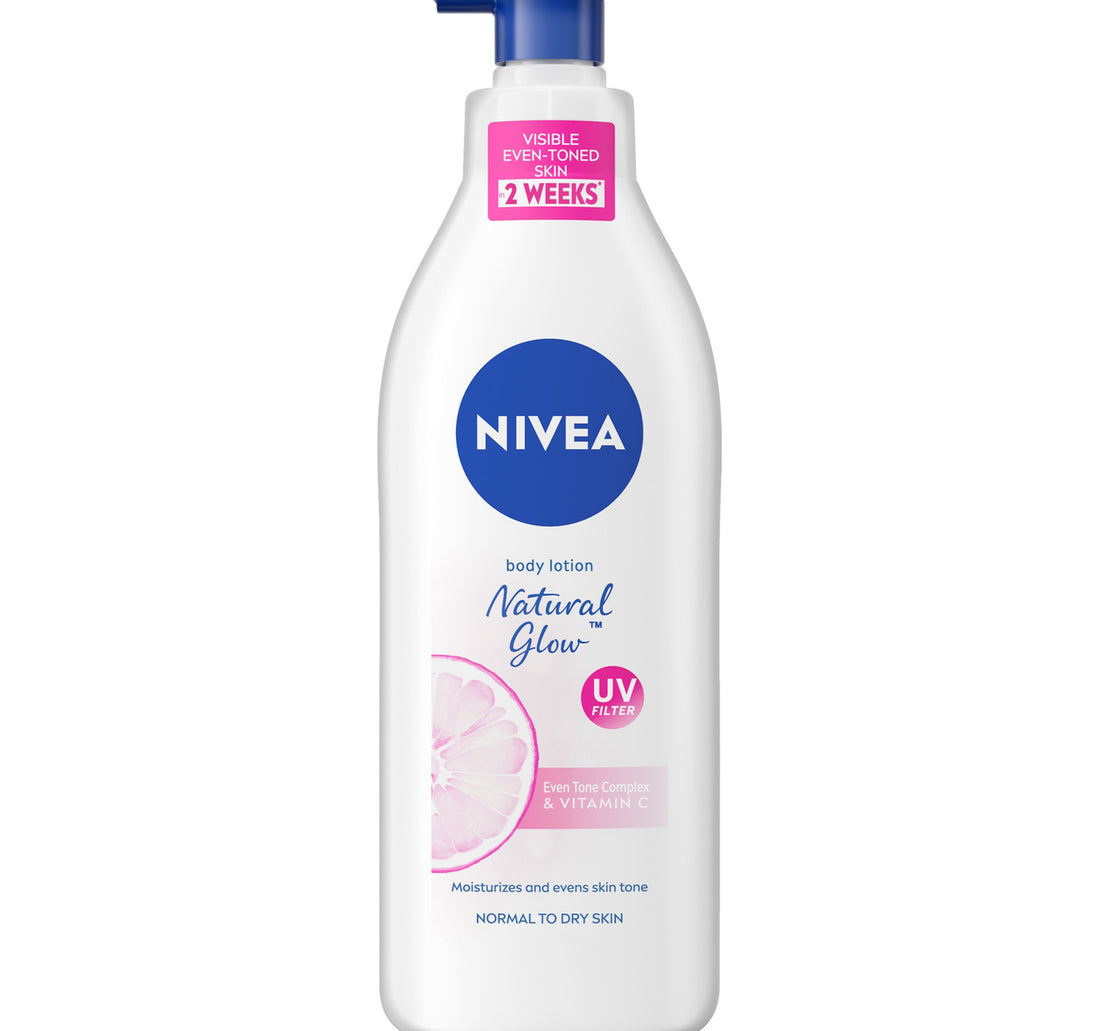 Nivea Body Lotion for Normal to Dry Skin Natural Glow with Vitamin C and UV Filter 400 ml