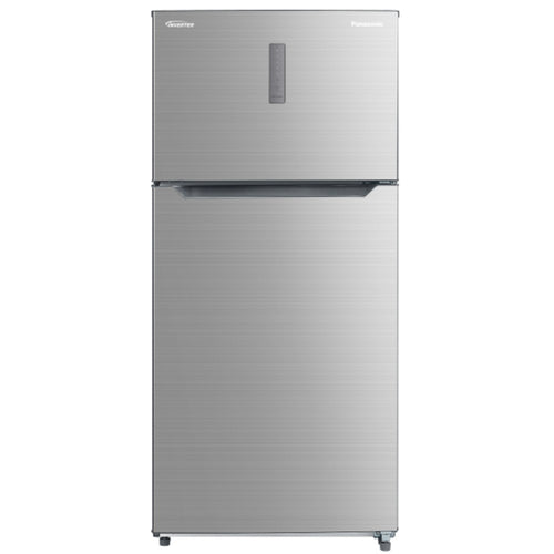 Panasonic Double Door Refrigerator, 650L, Silver, NR-BC833MSAS
