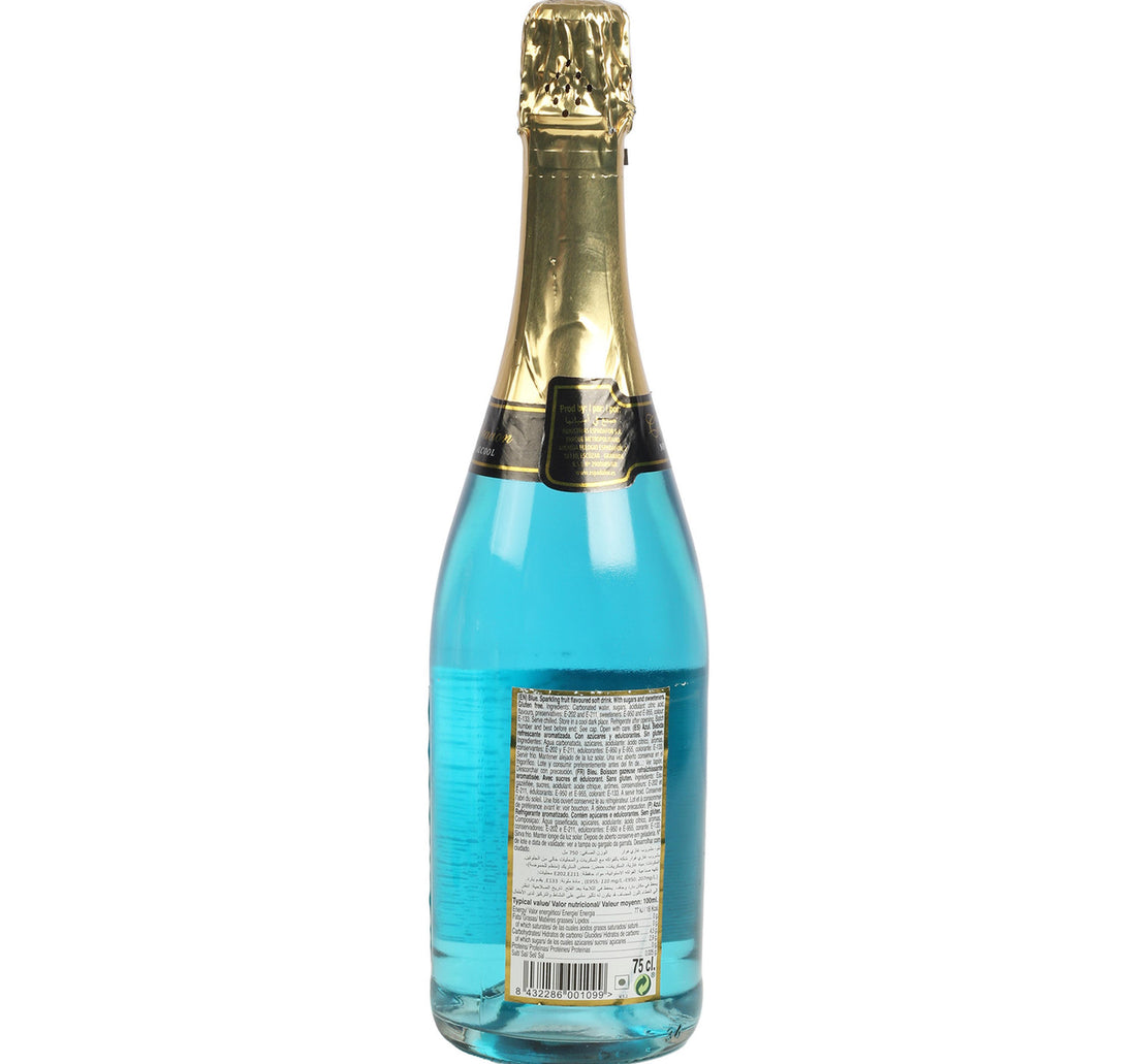 Le Celebracion Alcohol Free Blue Sparkling Drinking 75 cl