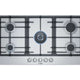 Bosch Series 6 Gas Hob 90 cm, Stainless Steel, PCQ9B5O90M