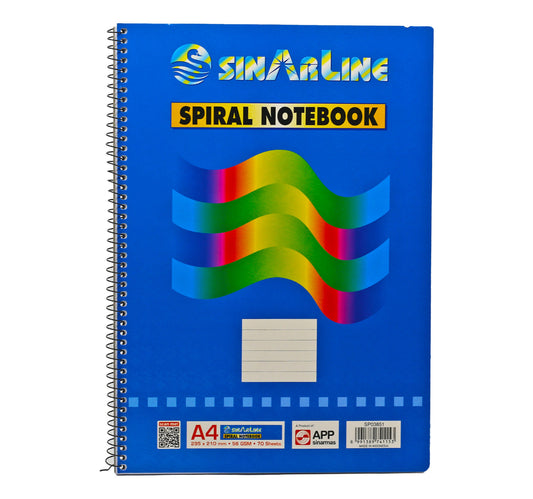 Sinarline Spiral Notebook A4 SP03851