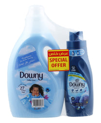 Downy Fabric Softener Dilute Valley Dew 3 Litres + Fabric Conditioner Valley Dew 700 ml