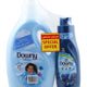 Downy Fabric Softener Dilute Valley Dew 3 Litres + Fabric Conditioner Valley Dew 700 ml
