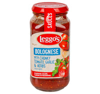 Leggo's Bolognese With Chunky Tomato Garlic & Herbs Pasta Sauce 500 g