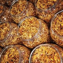 شرائح البصل المجففة المقلية