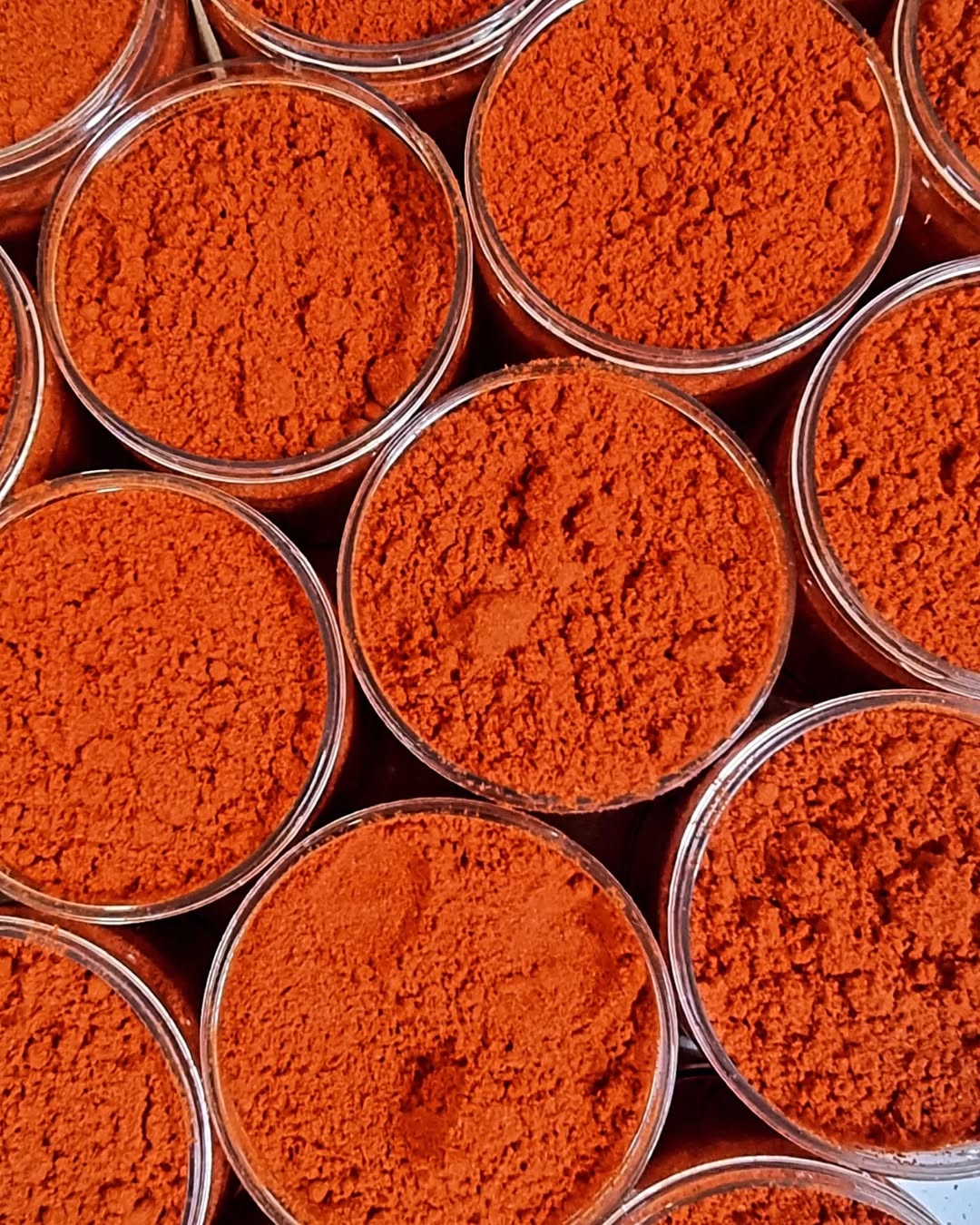 Red sweet pepper paprika spice