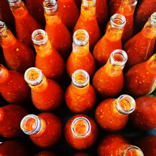 Tomato pepper hot sauce