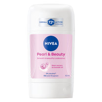 Nivea Pearl & Beauty Antiperspirant Deodorant for Women Soft & Smooth 72H Active Protection Stick 50 ml