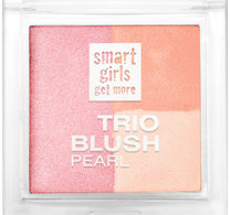Smart Girls Get More Cheek Blush Trio Blush Mix 02 Peach 1pc
