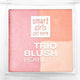 Smart Girls Get More Cheek Blush Trio Blush Mix 02 Peach 1pc