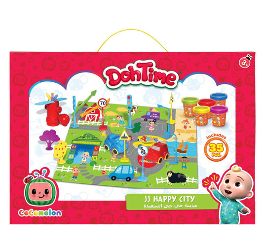 Cocomelon Dough Funny Traffic TP101584 Assorted Colours