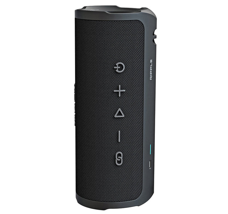 HiFuture Ripple IPX7 Portable Wireless Speaker, Black