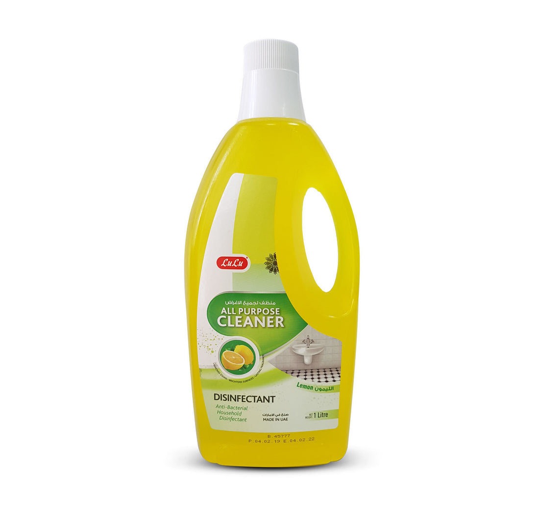 LuLu Disinfectant All Purpose Cleaner Lemon 1 Litre