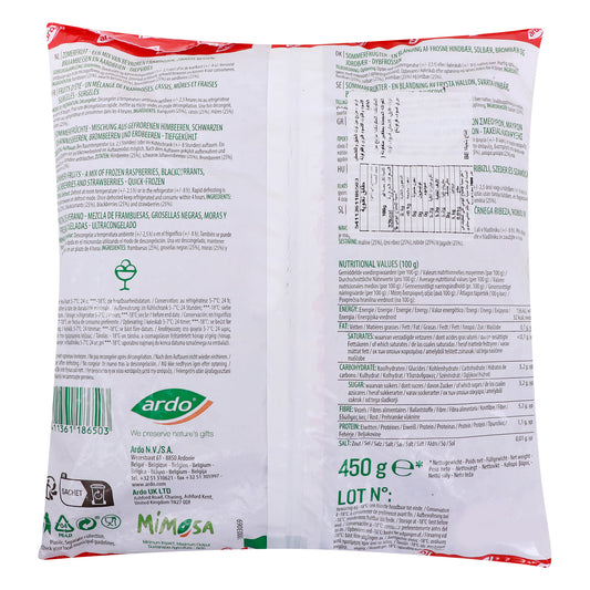 Ardo Frozen Summer Fruits 450 g