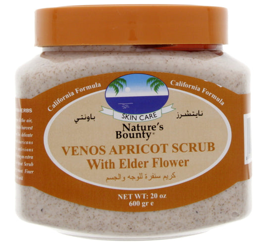 Nature's Bounty Venos Apricot Scrub With Elder Flower 600 g