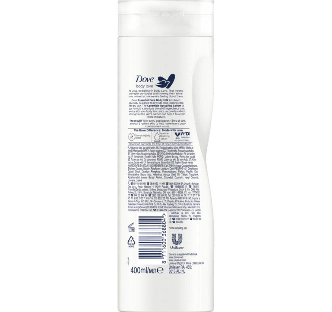 Dove Essential Nourishment Body Lotion 400 ml