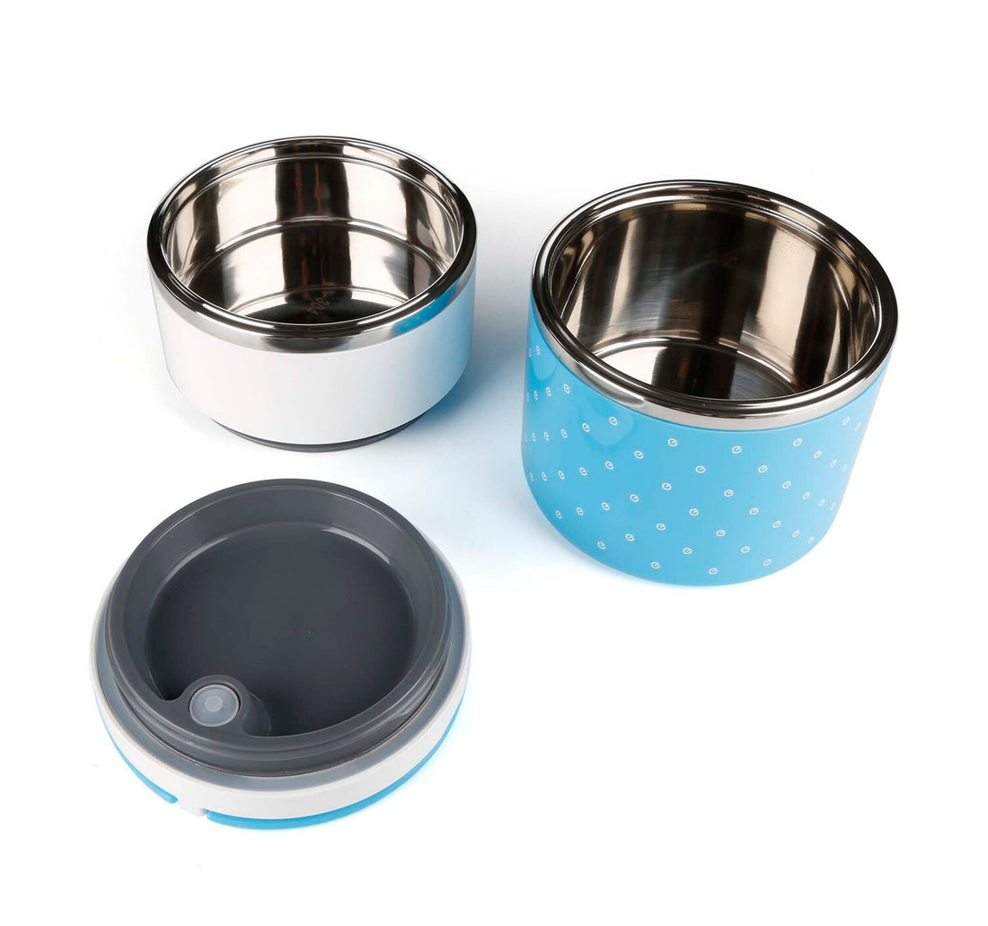 Win Plus Two Layers Lunch Box 6514 1.5Ltr Assorted Color