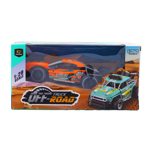 Skid Fusion Off Road Remote Control Car 1:20 168-126 Assorted