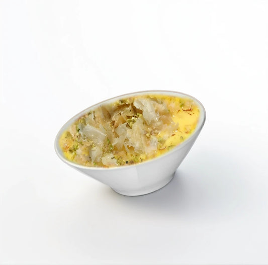 Custoir with Starch and Nuts dessert