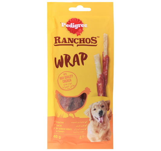 لفائف رانشوز بيديجري مع دجاج عالي الجودة 40 جم