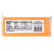 Shullsburg Creamery 100% Natural Sharp Cheddar Cheese 227 g