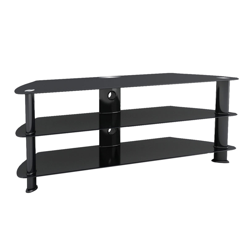 Maple Leaf Home TV Stand Glass 3 Layer, TV916