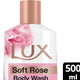 غسول الجسم لوكس سوفت روز برائحة رقيقة 500 مل
