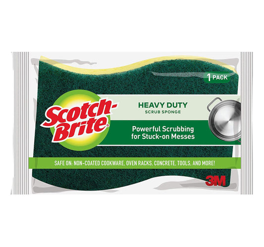 Scotch Brite Heavy Duty Scrub Sponge 1 pc