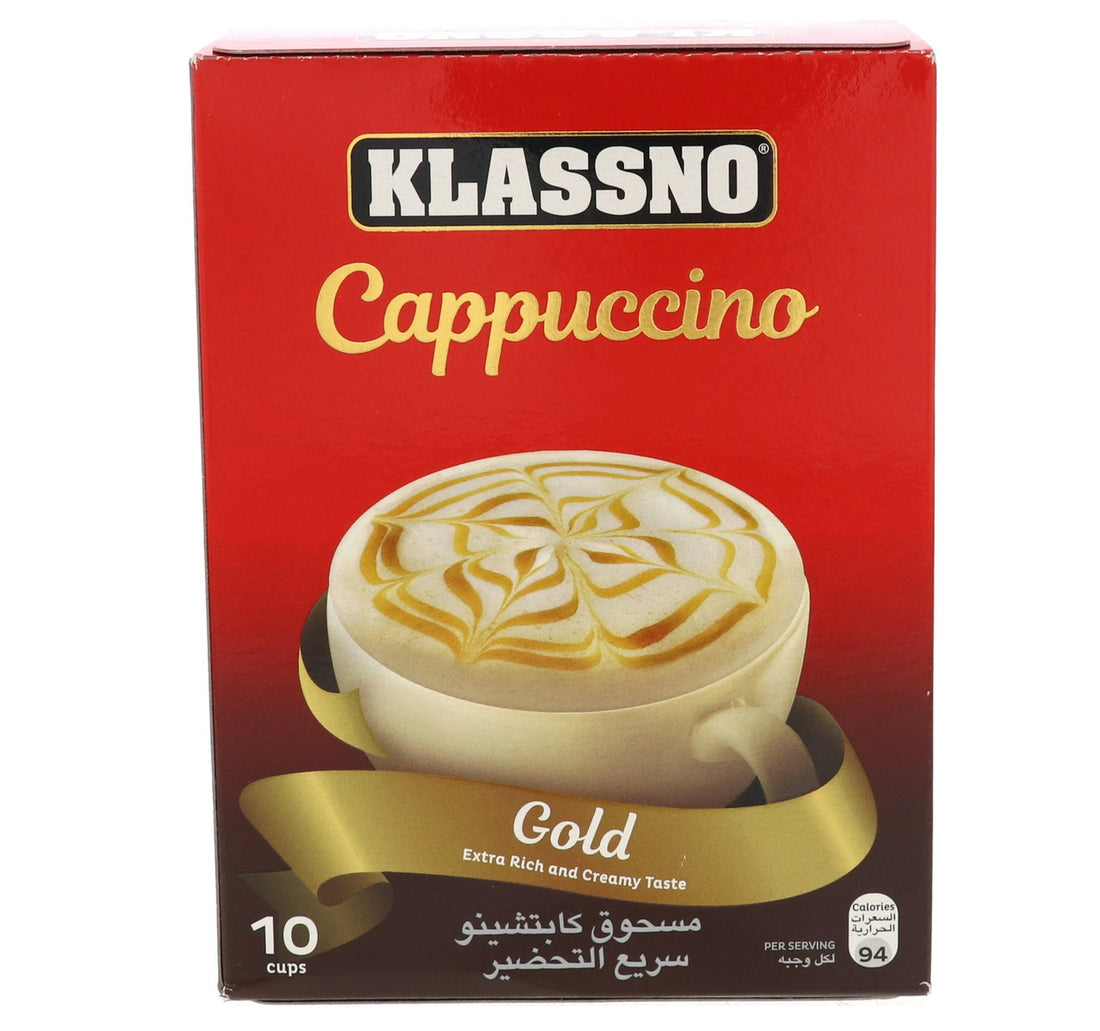 Klassno Cappuccino Gold 10 x 20 g