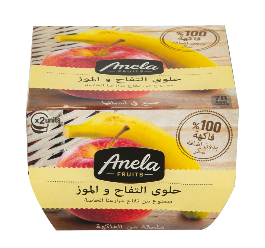 Anela Fruits Apple And Banana Dessert 200 g