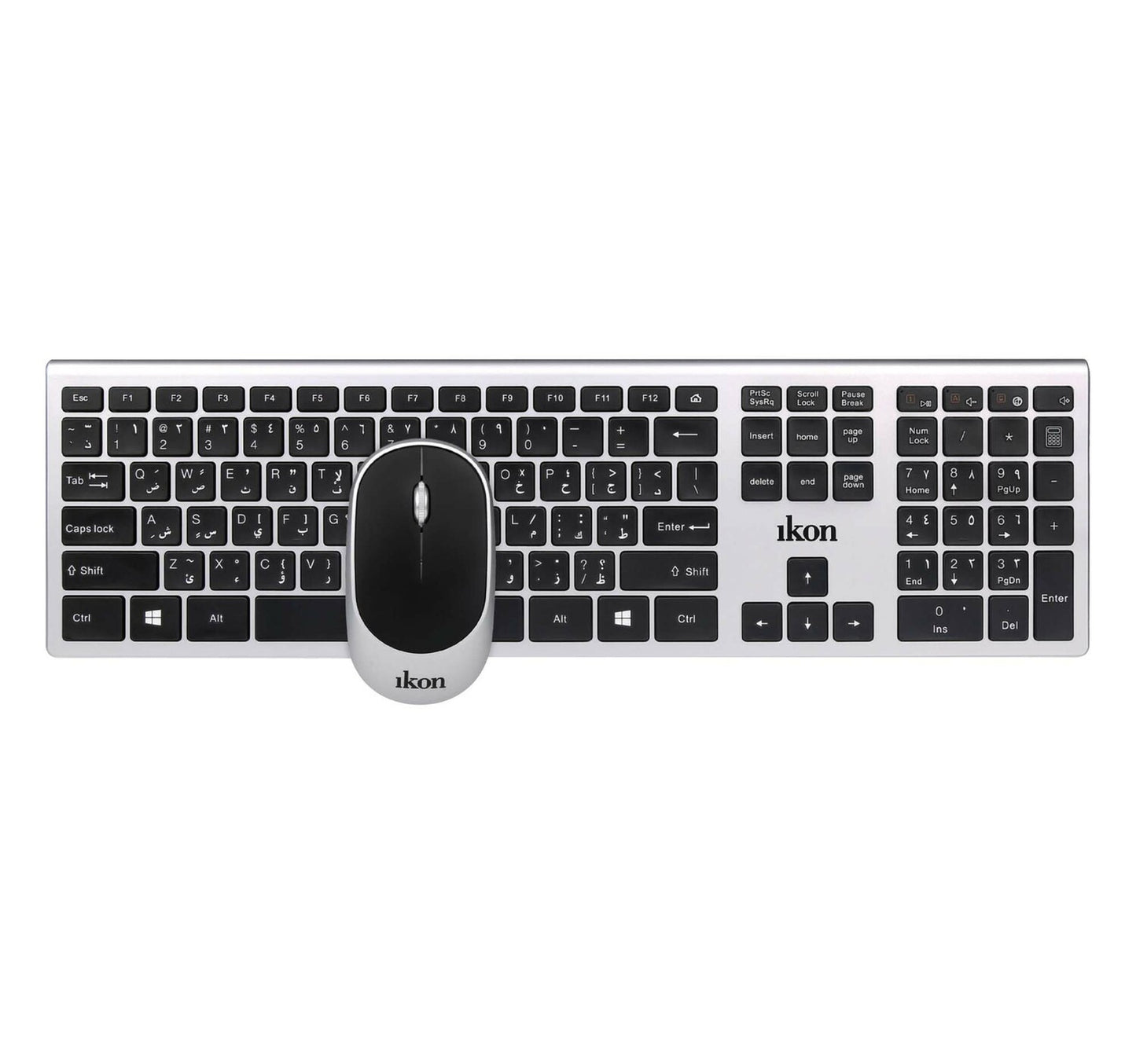 Ikon Wireless Keyboard+Mouse-WL IK-KM-276
