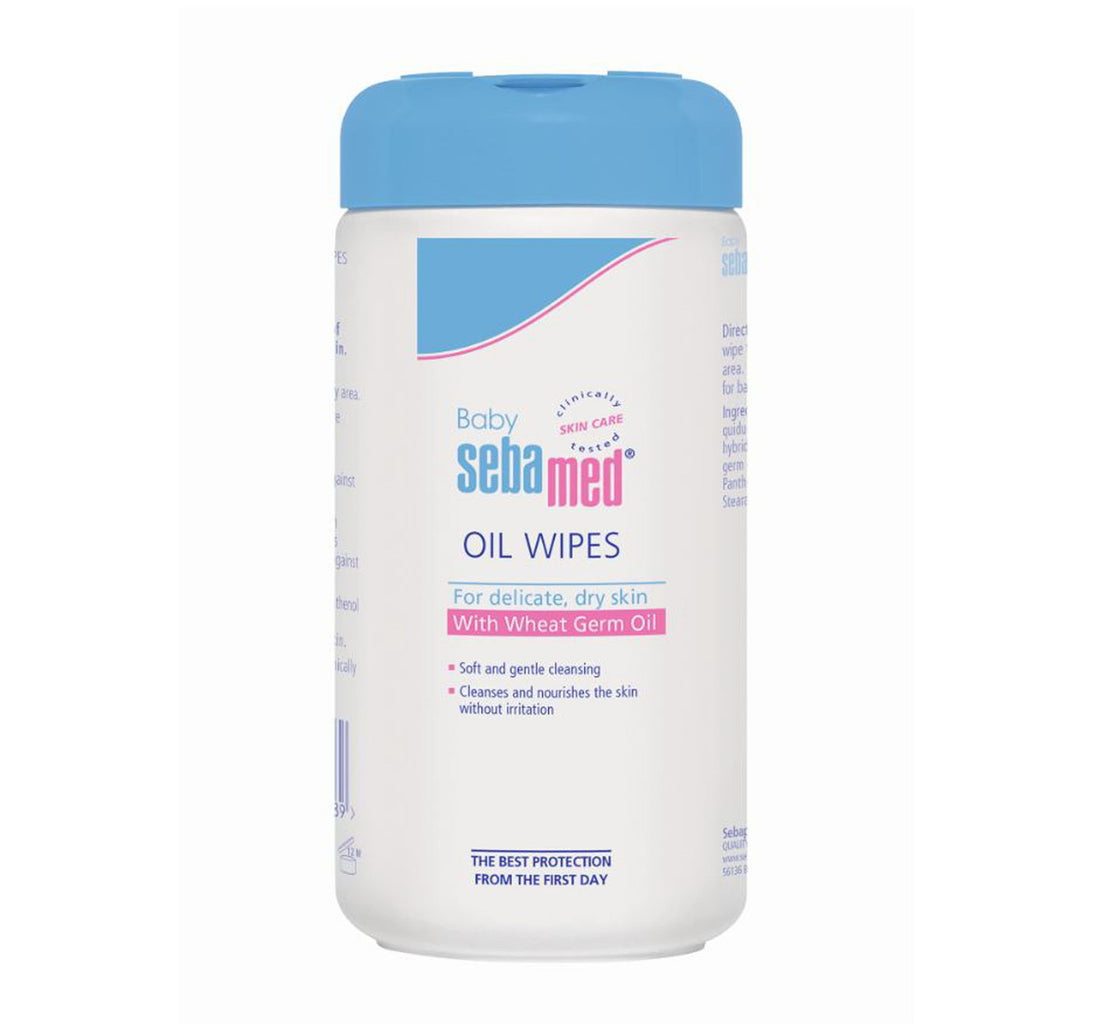 Sebamed Baby Oil Wipes 70pcs