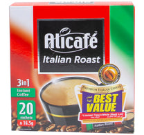 Alicafe Italian Roast 3in1 Instant Coffee 20 x 16.5 g