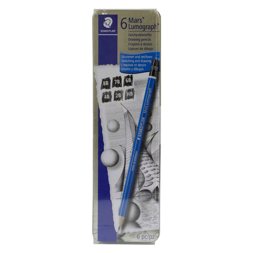 Staedtler 6 Mars Lumograph Pencil 100G6