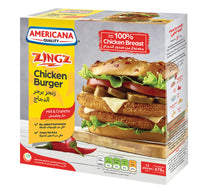 Americana Breaded Hot Chicken Burger 678 g