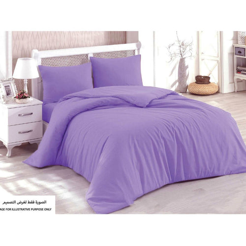 Homewell Quilt Cover King 3pc Set Lilac