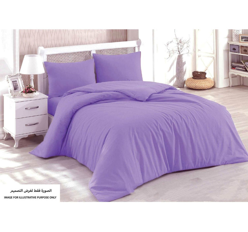 Homewell Quilt Cover King 3pc Set Lilac