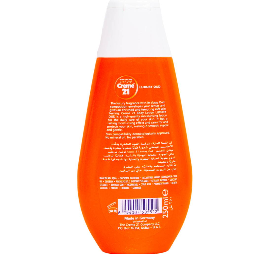 Creme 21 Body Lotion Luxury Oud 250 ml
