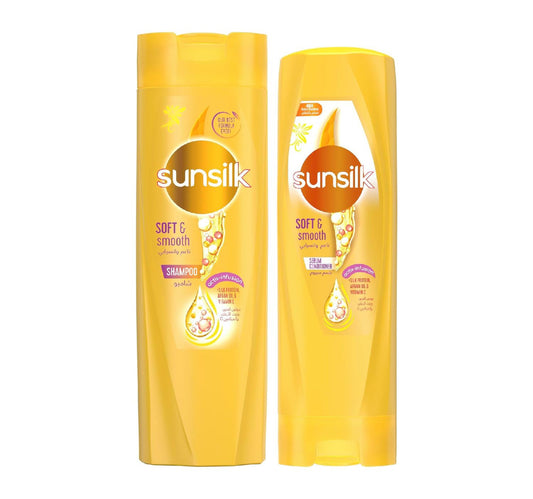 Sunsilk Soft & Smooth Shampoo 400 ml + Conditioner 320 ml