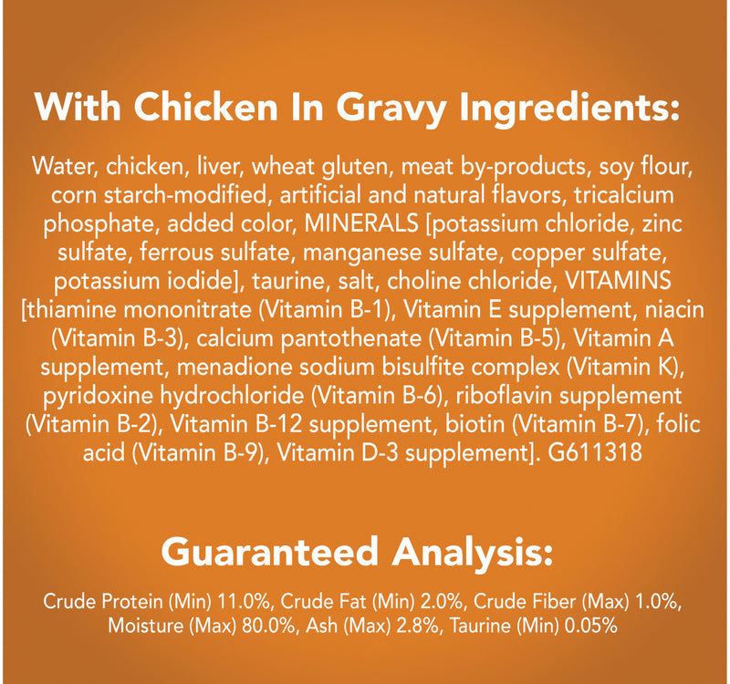 Friskies Prime Fillets Chicken Gravy 156 g