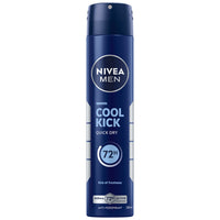 Nivea Men Cool Kick Deodorant for Men Fresh Scent Spray 200 ml