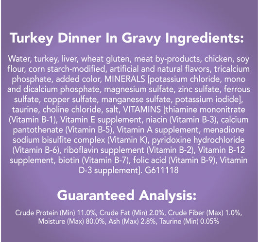 Friskies Price Fillets Turkey Dinner 156 g