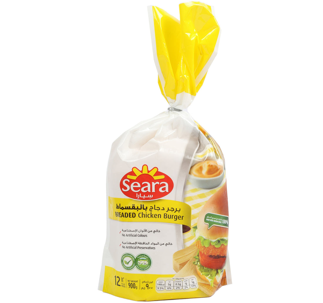 Seara Breaded Chicken Burger 900 g
