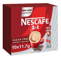 Nescafe 2in1 Classic Coffee Sugar Free 10 x 11.7 g