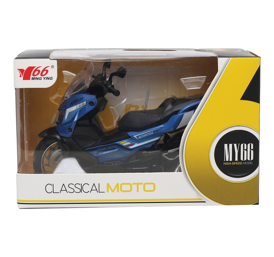 Skid Fusion Pull Back Die-Cast Bike, M1234