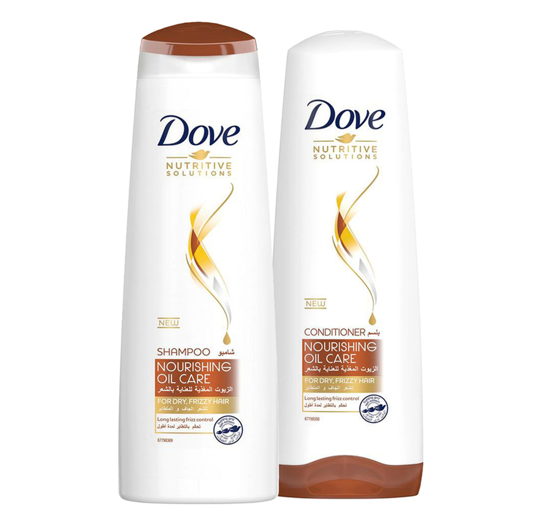 Dove Shampoo Nutritive Solutions Nourishing Oil 400 ml + Conditioner 320 ml